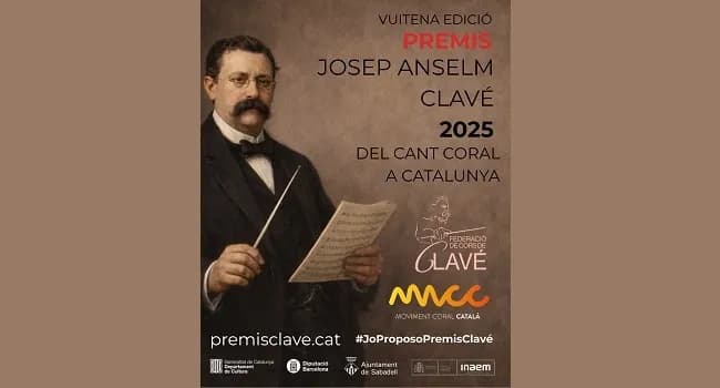 GALA de Entrega de los Premios Josep Anselm Clavé del Canto Coral en Cataluña