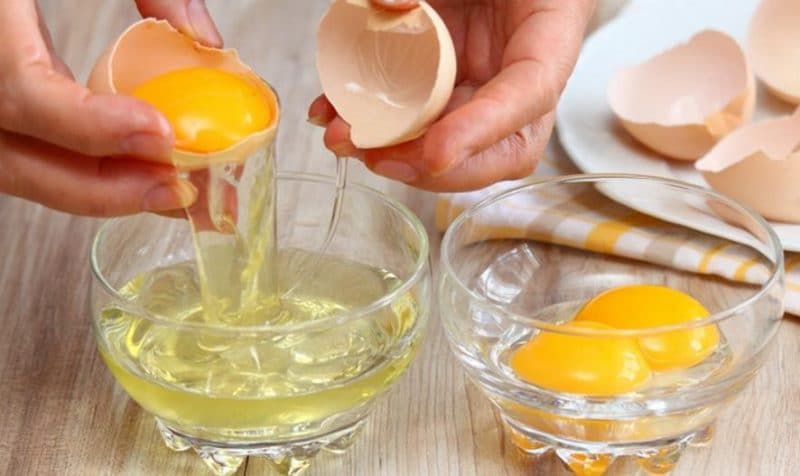 inducir vomito con claras de huevo