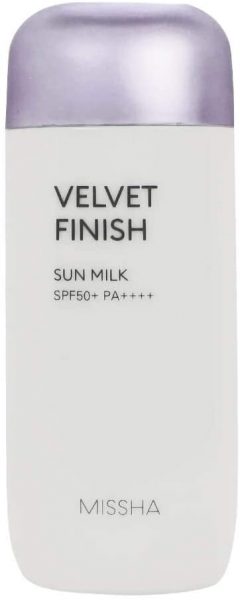 Velvet Finish Sun Milk