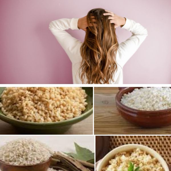 Arroz integral y el Cabello