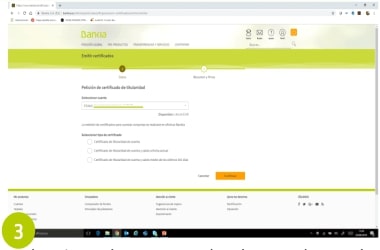 Certificado de titularidad bancaria